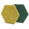SCOTCH-BRITE Spugne in fibra 96Hex - doppia funzione - Scotch-Brite - conf. 15 pezzi (unità vendita 1 pz.)