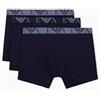 Emporio Armani Boxer Uomo, Blu, S