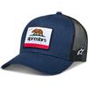 Alpinestars Berretto da Baseball da Uomo, Blu Scuro, Taglia Unica