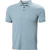 Helly Hansen Polo Crewline da Uomo, Blu Vento, 5XL, Blu Ventoso, 5XL