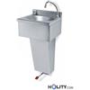 Lavamani a parete premontato in acciaio inox h8315