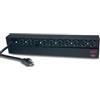 APC Rack PDU, Basic, 1U, 20A, 120V unità di distribuzione dell'energia (PDU) Nero [AP9563]