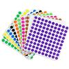 JRSHIRLEYLTD 3300 pezzi adesivi colorati da 10 mm, adesivi rotondi, adesivi a puntini, etichette con codice colore per ufficio, scuola e casa (11 colori)