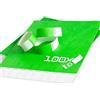 Docksnet Braccialetti Carta Eventi Numerati, Resistenti e Personalizzabili - Bracciali Colorati Identificativi, Monouso e Impermeabili per Discoteche, Festival e Piscine (100 Pezzi, Verde)