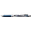 Pentel EnerGel BL77 Penna roller in gel con meccanica di stampa, Larghezza linea 0,7 mm (sfera 0,7 mm), 1 Pezzo, Nero / Blu