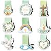 Happirra Segnalibri magnetici cristiani - Set da 9, Piccolo regalo per Prima Comunione, Comunione, Cresima, Confermazione, Battesimo & Pasqua, per ragazze & ragazzi, come bomboniera o regalo per gli ospiti