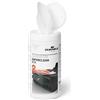 Durable 570802 - Superclean Box, 100 salviettine umidificate per la pulizia di superfici sintetiche e in plastica, antistatiche, biodegradabili