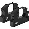 vhbw 3x nastro inchiostrato compatibile con Fujitsu Auto Tote AT-3000 Receipt Printer, 2971 BCS, 2975 stampante ad aghi - nero