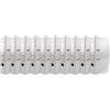 Netuno 10 raccoglitori A4 bianco 5 cm 2 anelli raccoglitori colorati per ufficio archivio faldoni portadocumenti in cartone Meccanismo a Leva organizer classificatore