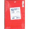 Pool Over MAXI QUADERNO A4 RIGHE DI QUINTA CON MARGINE C - CONFEZIONE 10 PEZZI