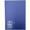 inTempo Agenda giornaliera 2026 Text Balacron art. 7141Tx31 (cm. 17 x 24) Blu