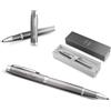 PARKER IM Rituals Grey Chrome Penna roller con incisione, penna premium | confezione regalo | regalo personalizzato | compleanno (grigio Chrome)