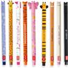 LEGAMI Penne gel cancellabili da collezione in confezione da 9 gattini, squalo, giraffa, coniglio, corgi, leone, dinosauro, ape e ippopotamo