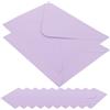 WRITWAA 50 Buste per Inviti di Nozze e Feste Buste Vuote in Carta Formato Standard Colore Lilla Chiaro Confezione da 50 Pezzi per Biglietti D'Auguri e Cartoline Adatte a Eventi e