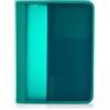 office box Cartella Zipper con 4 anelli + tasche - formato A4+ e chiusura a zip - rif. 574-V - (Verde)