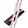 Jolis Papiers Set 2 Penne Personalizzate Incisione con Testo Diverso - Colori Eleganti o Pastello - Regalo di Coppia - Spedizione Rapida
