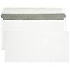 Netuno 1000 buste lettera lunghe bianche formato americano DL 110 x 220 mm 80g buste commerciali americane bianche con stampa interna grigia senza finestra taglio dritto con strip adesivo