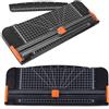 VERK GROUP Taglierina Ghigliottina Taglia Carta Cutter per Fogli Foglio A3 A4 A5 B5 Manuale