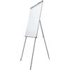 Danieli Lavagna Magnetica Scrivibile e Cancellabile con Portablocco per Fogli Mobili cm 60,5x100. Flipchart con Treppiede o con Ruote. (Con Treppiede)