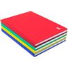 SCATTO ENERGIA CREATIVA | Set 4 Quaderni Cartonati A4 - Copertina Rigida - 120 Fogli da 80g - Colori Assortiti - Ideali per Scuola e Ufficio (4mm)