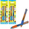Mitama Penne 4 Colori, Set da 4 Penne Multicolore