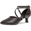 Diamant - Diamant Damen Tanzschuhe 048-068-034, Scarpe Da Ballo - Standard & Latino da donna, Nero (Nero (nero)), 38