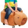 TYUKXJH Sgabello per bambini, a forma di capibara in stile cartone animato, comodo sgabello per bambini, ragazzi e ragazze, panca da ingresso, per soggiorno, casa e interni