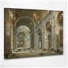 CheQuadro! Interno della Cattedrale di San Pietro in Roma Vecchio Pannini Quadro GPP19, 50x40 cm