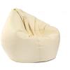 BriskyM Pouf per Bambini e Adulti, Imbottita, Impermeabile, per Interni ed Esterni Sedia da Gioco e Sedia da Giardino, Senza Imbottitura (Beige, 1)