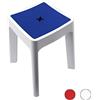 METAFORM SGABELLO CONTENITORE MODELLO KEOPE Accessori Bagno Bianco Blu