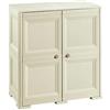 Tontarelli S.p.A. Armadio 2 Moduli 19605019, Angora, 79X43(47)XH85.5CM
