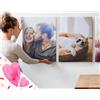 weiyou Quadro con Stampa Fotografica su Tela,stampasu Tela Personalizzata Verticale,Stampa Foto su Tela Grande,Quadri Moderni Soggiorno, Quadro Camera da Letto, Cucina. (60X120cm)