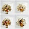 DLM Bomboniere DLM26724 (Kit 6 Pezzi) Calamita Magnete Albero della Vita e Animali Cane Gatto Farfalla Coccinella bomboniera