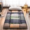 FZKun Materasso futon portatile per tatami, spesso, pieghevole, letto per ospiti, dormitorio, campeggio, auto (0,9 x 2,0 m, E)