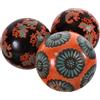 ELAYARD Set di 3 Sfere Decorative Galleggianti per Acquario e Fioriera, Resistenti a Scheggiature e Sbiadimento, Design Classico e Colori Pastello Colore Casuale