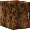 vidaXL Mobile a Parete Rovere Fumo 30x42,5x40 cm in Legno Multistrato