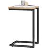 SoBuy Tavolino da Salotto, Tavolino da Divano 40x30x60 cm Nero & Naturale FBT44-N