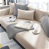 ZCXRYFL Telo Salva Divano Angolare Penisola A L/U 1 2 3 4 Posti Ciniglia Copridivano Antiscivolo Rebel Cat Fodera Divano AntiGraffio per Divani Pelle/Legno/Tessuto Balcone Coperta(70X150cm,Beige)