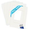 PHOTOLINI 10 x Passe-partout Bianchi da 30x42 cm / A3 (20x30 cm)