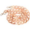 SHINEOFI Catena per Borsa Tracolla Singola in Acrilico Lunga Chiusura Doppia estremità per Riparazioni Fai da Te per Borse Tracolla Pochette e Altri Tipi di Borse