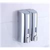 YHSGY Dispenser di Sapone Doppio Supporto per Doccia A Parete Dispenser di Shampoo Dispenser per Bagno Bagno Accessori per Doccia