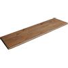 MODULARREDO | MERCURIO Mensola da Muro, Mensola Legno, Scaffali Legno, Mensola da Parete, 56x16x1,8 cm, Noce - Made in Italy