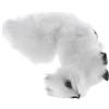 KOMBIUDA Statua di Scoiattolo Furry Decorazione Natalizia Realistica per Albero e Appendi Figurina Adorabile Peluche per FESTIVITÀ e Decorazioni Domestiche