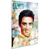 Giallobus - Quadro - 09 - Tribute Elvis Presley - Vetro Acrilico - 35x50 - Pronto da Appendere - Quadri Moderni per la casa