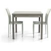 Milani Home - Tavolo di design - Apribile a libro - Allungabile - Rovere Grigio - 90x90/180