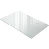 Wallfluent Superficie del Tavolo 100x60 cm | Fai da Te (DIY) | Vetro Temperato | per Soggiorno, Sala da Pranzo, Ufficio | Bordo Filolucido | Facili da Pulire | Antigraffio | Effetto Opaco |