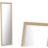 Gicos Specchio Rettangolare da Parete Struttura in Legno Colore Rovere 34 * 2 * 125 cm TCO-796456