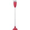 Sfeomi Posacenere a Colonna Regolabile per Esterno Interno Portacenere da Terra Sltezza da 56 cm a 89 cm Posacenere con Piedistallo con Scatola di Sigarette (Rosso)