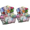 Generico Poltrona A Sacco Trasparente Per Di Peluche, 2 Pezzo Sedie Trasparenti Peluche Animali Con Cerniera, Sacchetti Impermeabili In PVC Con Coperture Per Riporre Per Bambini, Divani, Camere Da Letto （S+M)）