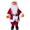 maryse Babbo Natale in Piedi - Statuetta Natalizia Decorativa 30 cm - Statua Addobbo Natalizio per Casa, Camino, Ufficio - Design Classico e Accogliente (Rosso)